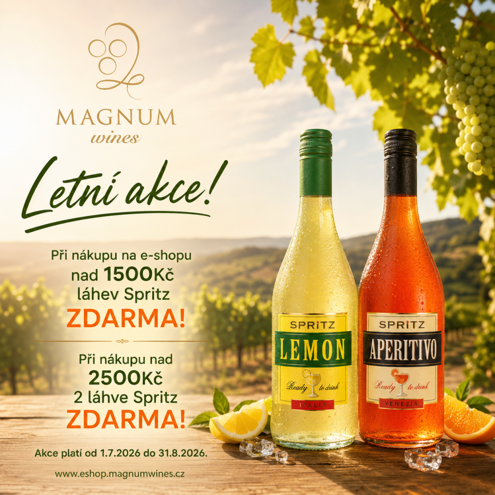Letní akce v Magnum Wines: Ke každé větší objednávce Spritz ZDARMA!
